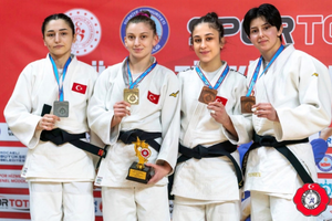 Türkiye Judo Şampiyonası’nda Türkiye Üçüncülüğü