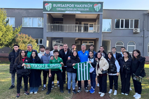 Öğrencilerimiz Bursaspor Vakıfköy Tesislerini Ziyaret Etti