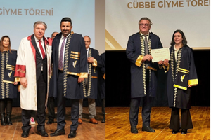 2025–2026 Akademik Yılı Açılış Töreninde Cübbe Giyme ve Belge Taktimi