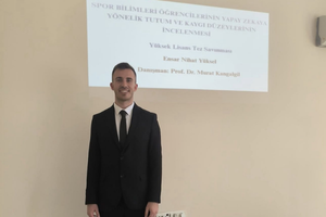 Araştırma Görevlimiz Yüksek Lisans Mezunu Oldu