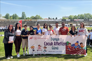 Öğrencilerimiz Dünya Çocuk Atletizm Günü Organizasyonunda Yer Aldı
